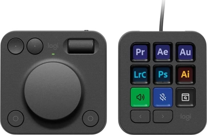 Logitech MX Creative Console, grapit-farvet