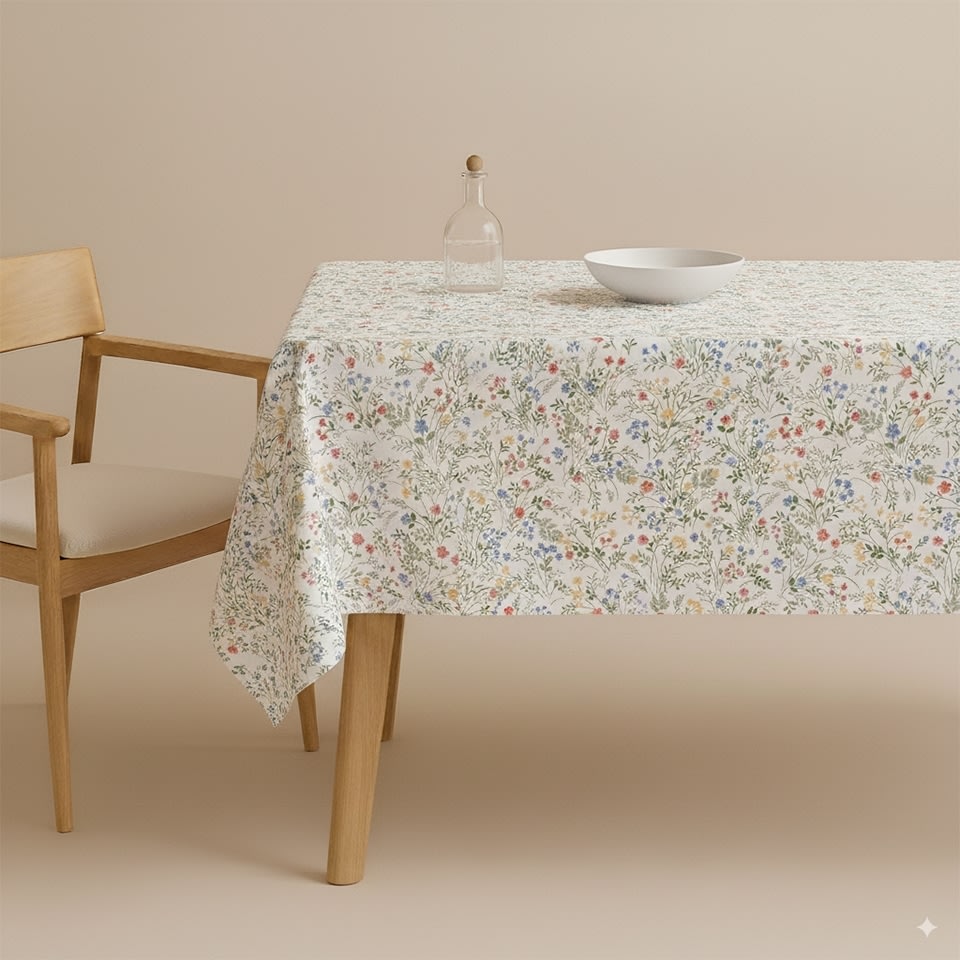 Voksdug småblomstret 140 cm, 5 meter