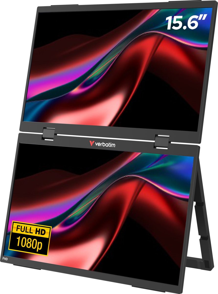 Verbatim 15.6'' Dual Transportabel Touch-skærm