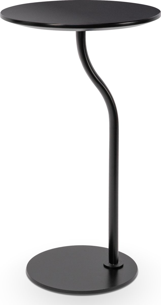 Mute lounge bord, Ø35 H61,5 cm, sort