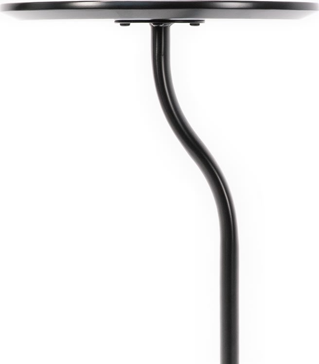 Mute lounge bord, Ø35 H61,5 cm, sort