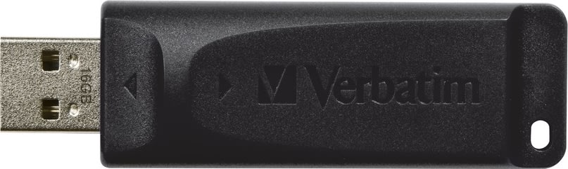 Verbatim USB 2.0 Store ´N´ Go Slider, 16GB, Sort