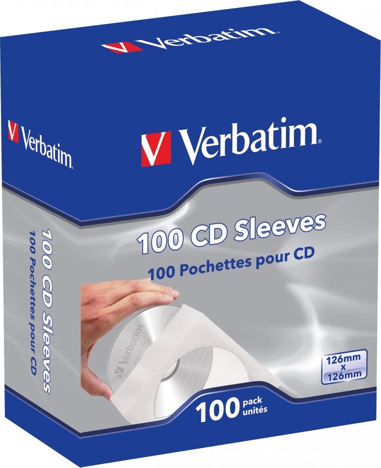 Verbatim CD Papirindpakning, 100-Pack
