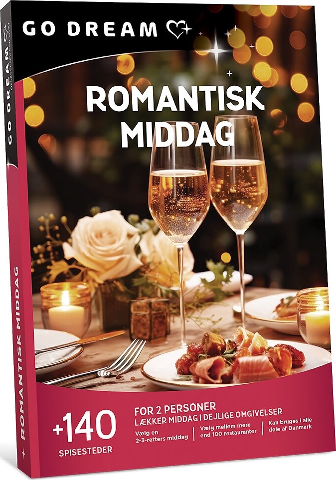 GO DREAM - Romantisk middag for 2