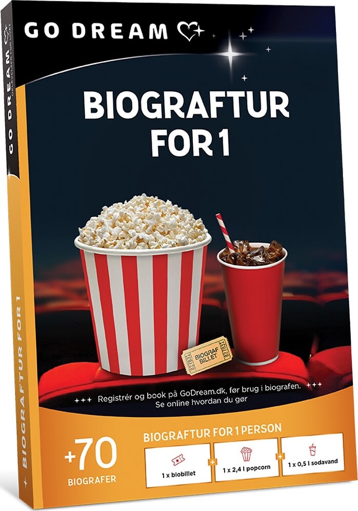 GO DREAM - Biograftur for 1 personer