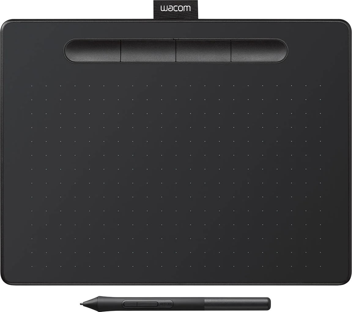 WACOM Kreativ Tablet, Intuos Medium, Sort