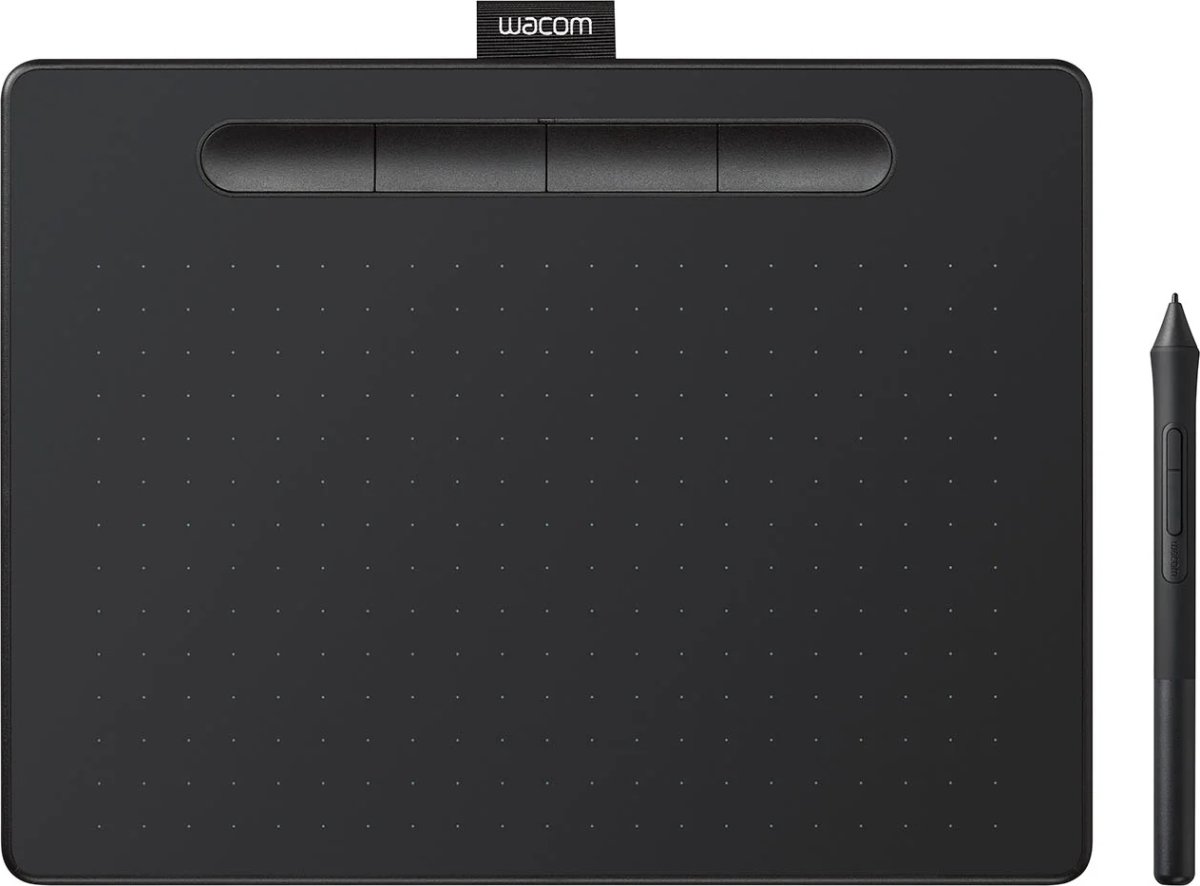 WACOM Kreativ Tablet, Intuos Medium, Sort