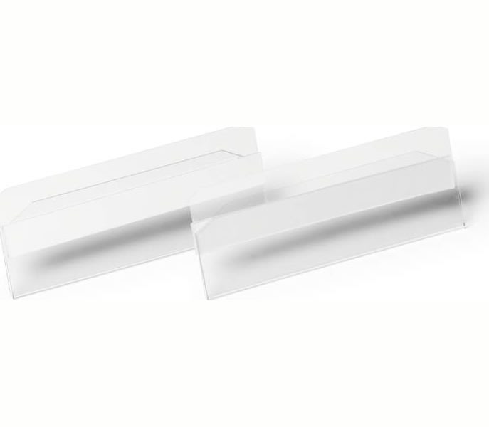 Durable Lagerlomme hard cover, selvklæb, 100x38 mm