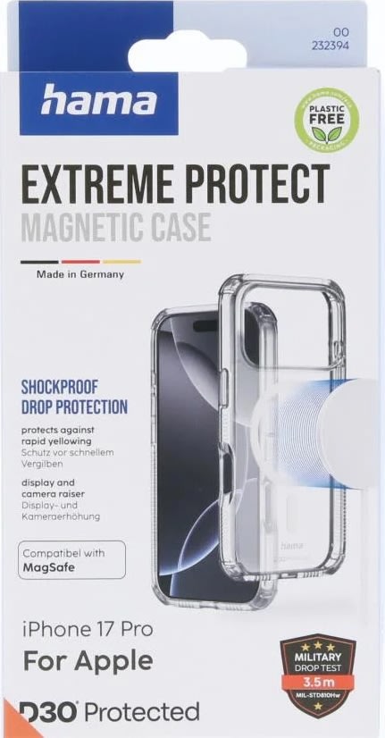 HAMA Mobilcover til iPhone 17 Pro, MagCase
