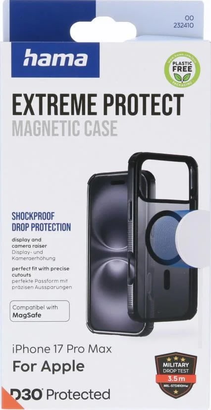 HAMA Mobilcover til iPhone 17 Pro Max - MagCase