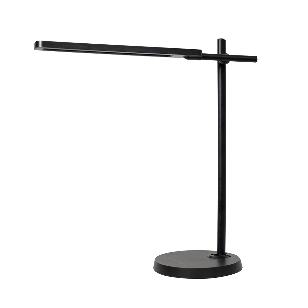 Lux LED skrivebordslampe m. touch, sort