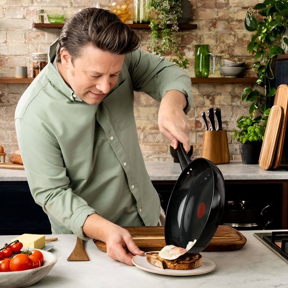 Jamie Oliver Everyday Kitchen Stegepande 24cm
