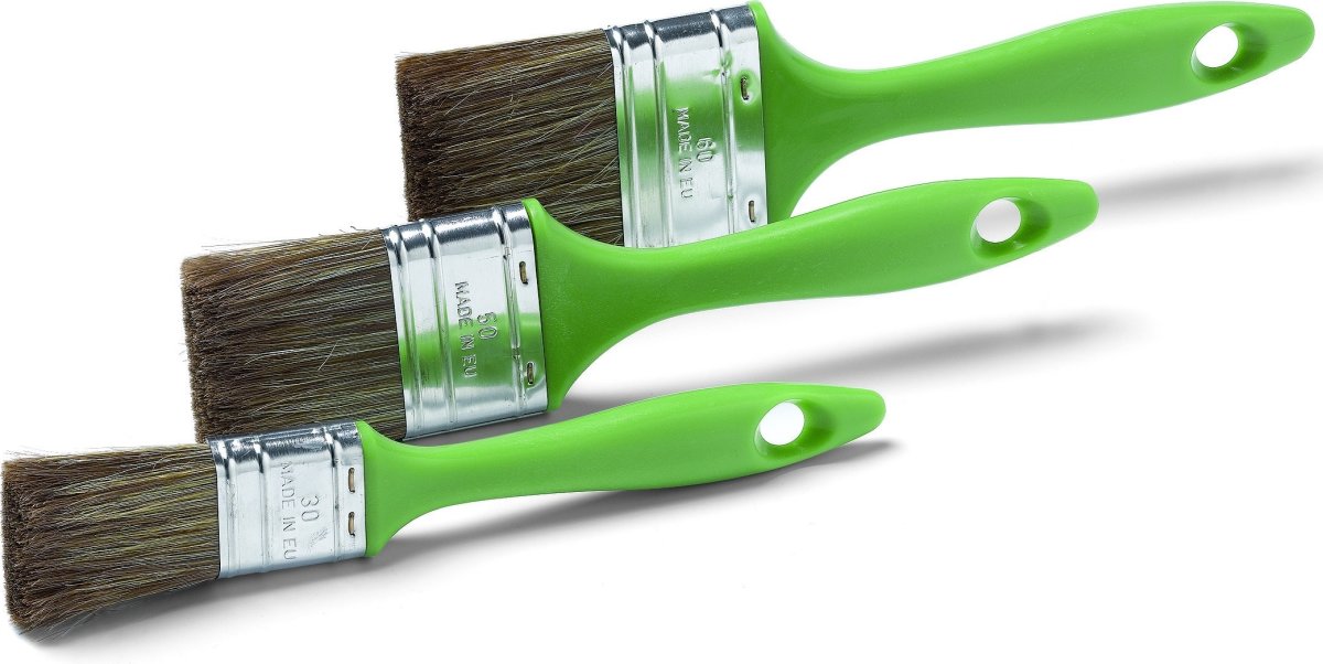 Schuller Timber M Lasurpenselsæt, 3 stk.
