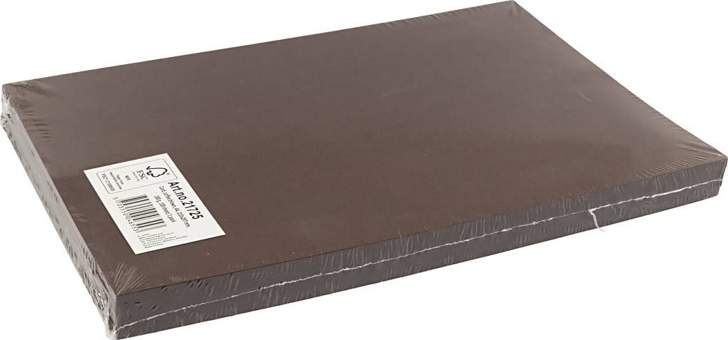 Karton Play Cut, A4, 180 g, mørk brun, 100 ark