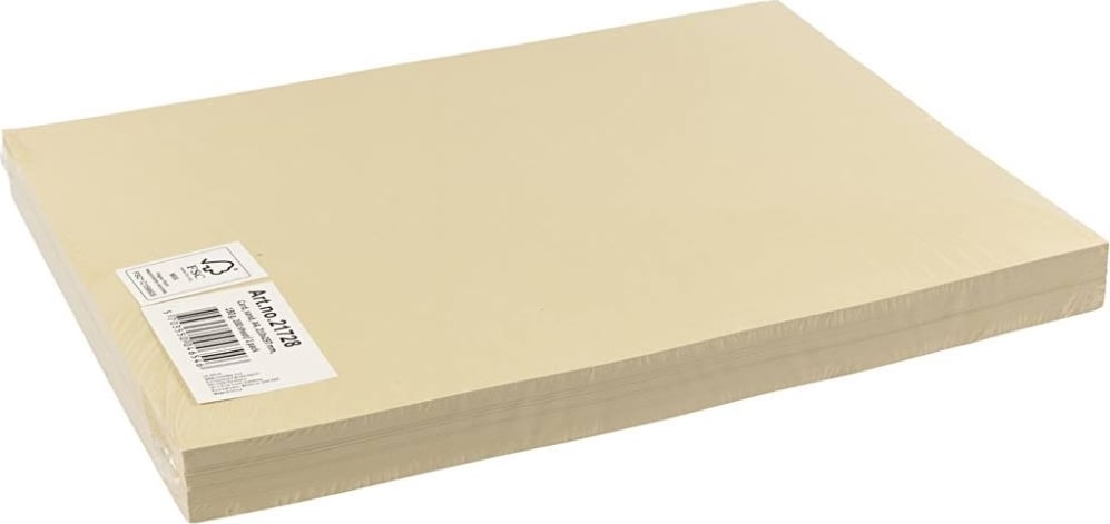 Karton Play Cut, A4, 180 g, beige, 100 ark