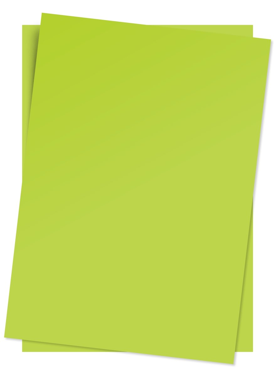 Karton Play Cut, A4, 180g, 100 ark, løvgrøn