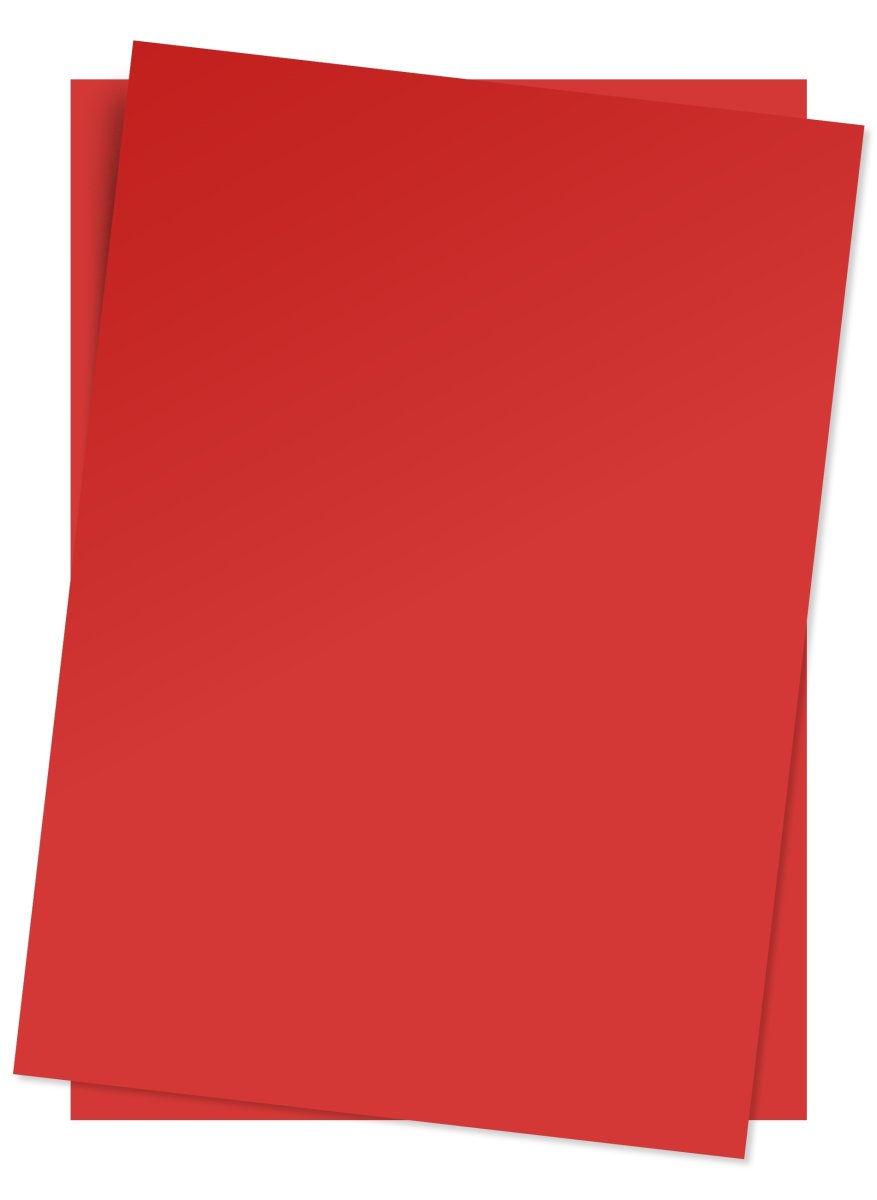 Karton Play Cut, A2, 180g, 100ark, rød