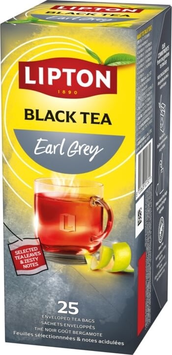 Lipton Earl Grey te, 25 breve