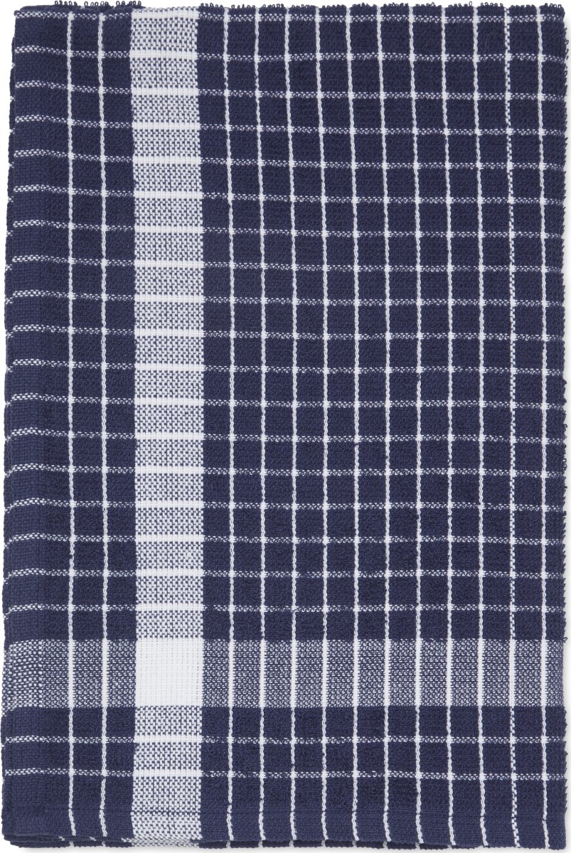 Engholm viskestykke, bomulds frotte, 45x70cm, blå