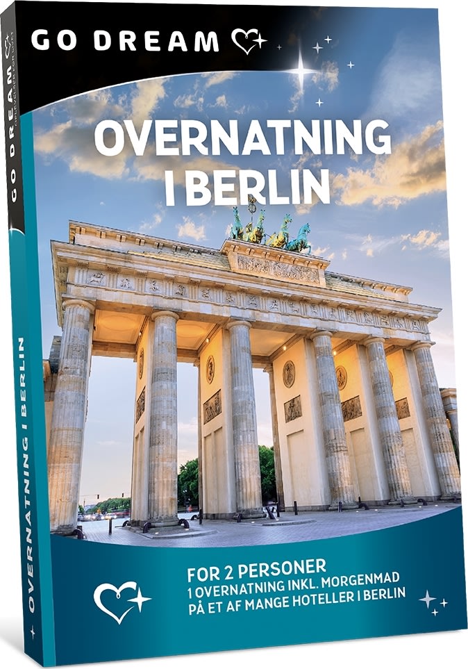 GO DREAM - Overnatning for 2 i Berlin