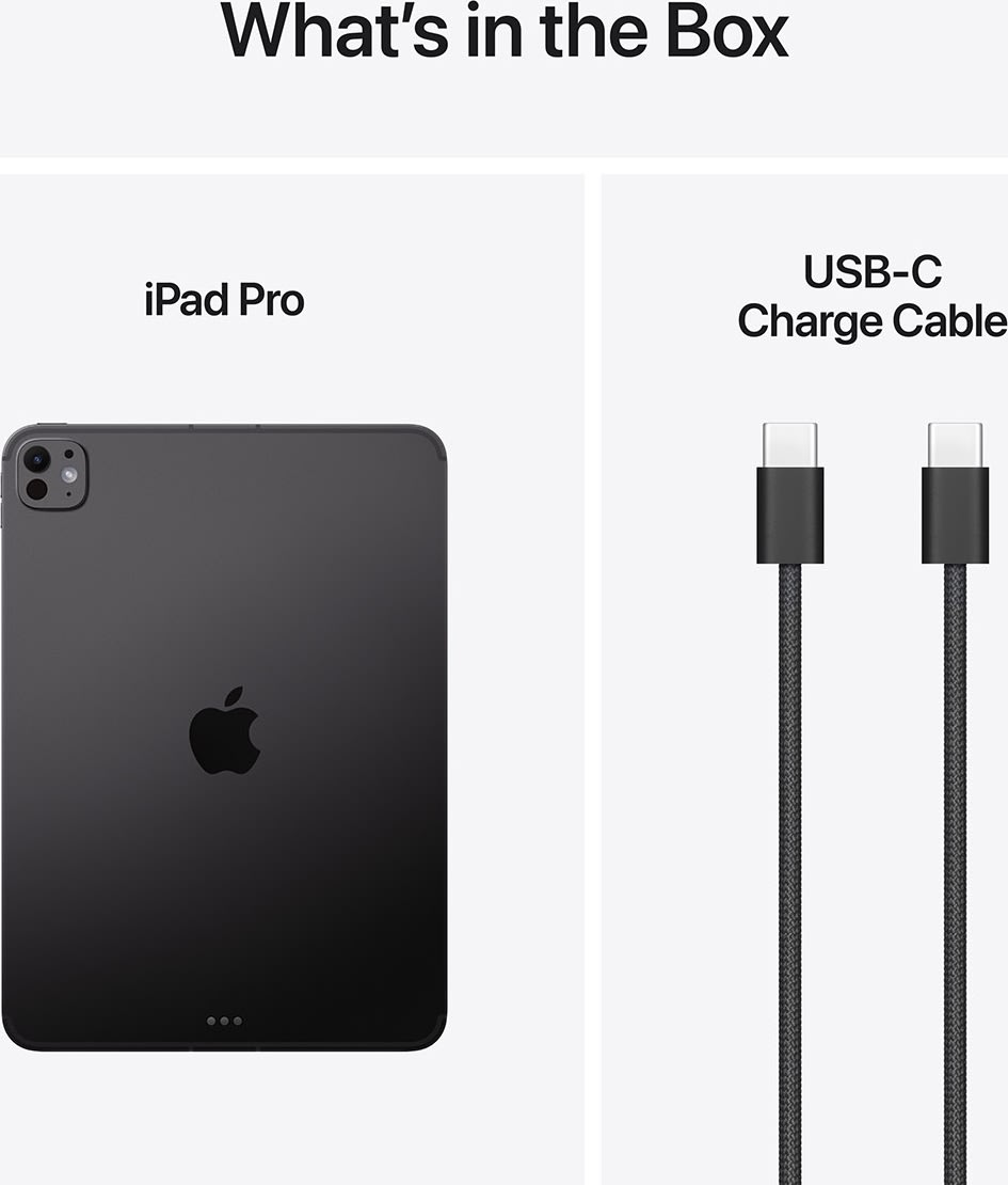 Apple iPad Pro 2025 11", Wi‑Fi + 5G, 2TB, sort