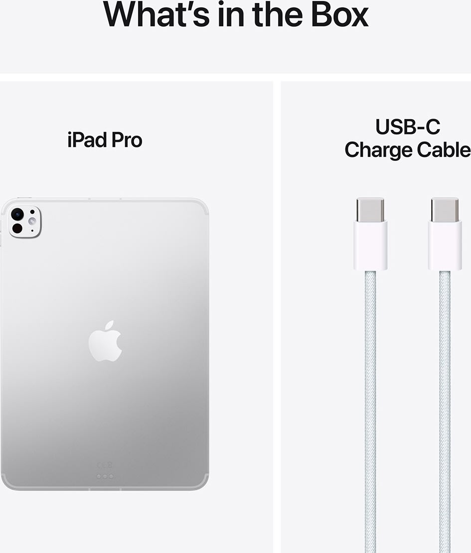 Apple iPad Pro 2025 11", Wi‑Fi + 5G, 512GB, sølv