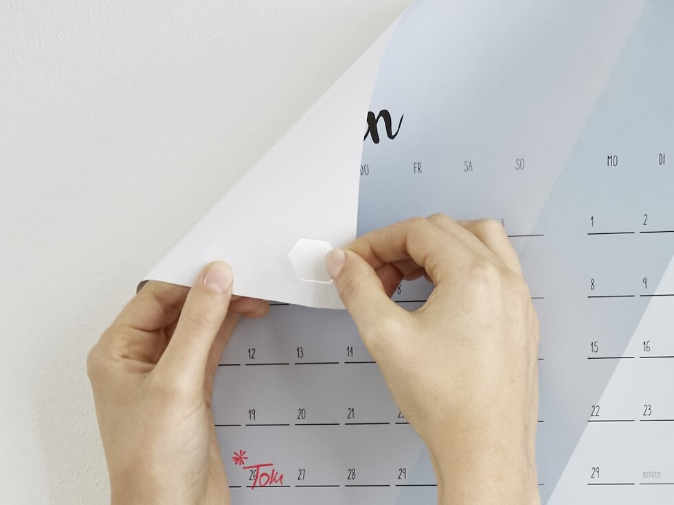 tesa Tack dobbeltklæbende puder | XL | 36 stk.