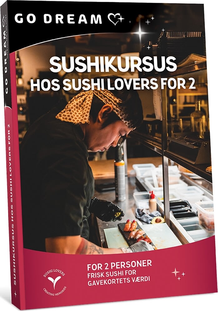 GO DREAM - Sushikursus for 2 hos Sushi Lovers