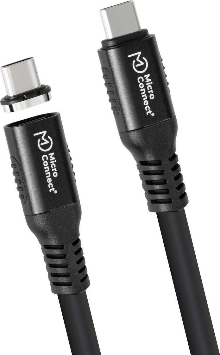 MicroConnect kabel, USB-C til USB-C, 0,5m