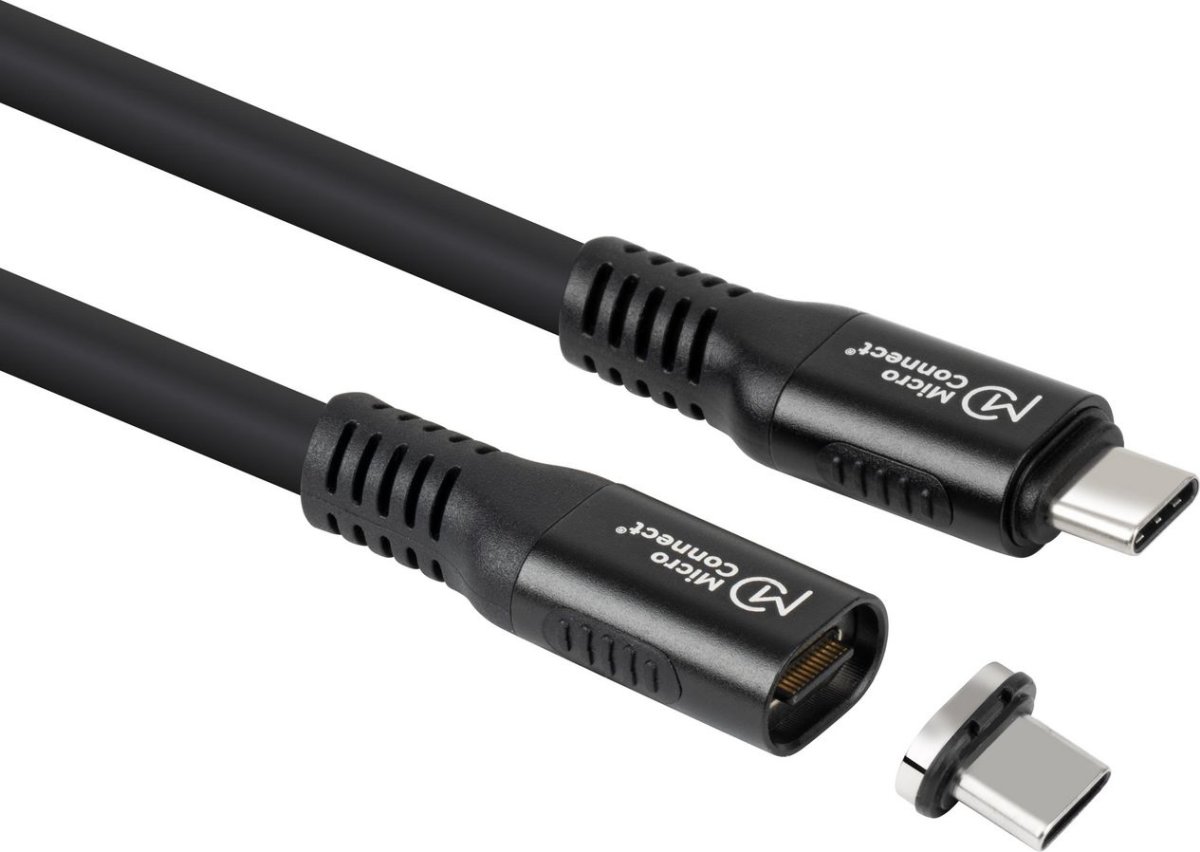 MicroConnect kabel, USB-C til USB-C, 0,5m