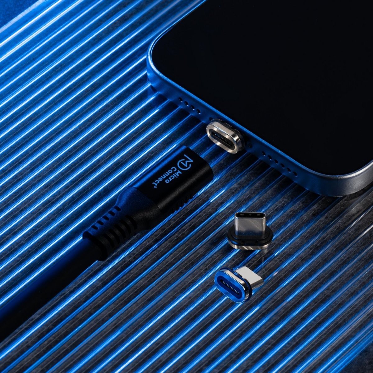 MicroConnect kabel, USB-C til USB-C, 0,5m