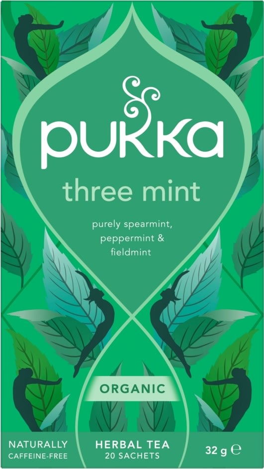 Pukka Three Mint te øko., 20 breve