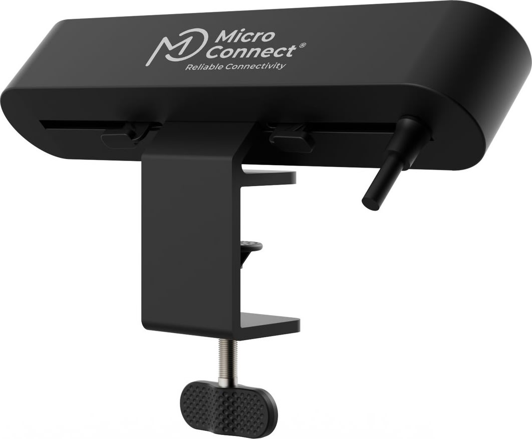 MicroConnect stikdåse, 3-stik, USB, 1,8 m