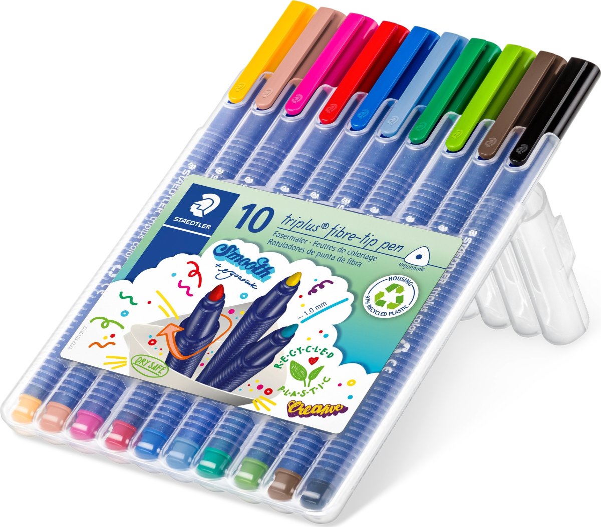 Staedtler Triplus Color Tusser | 10 farver