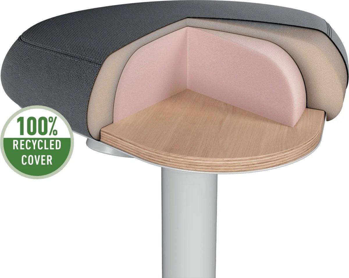 Leitz Ergo Active balancestol, grå