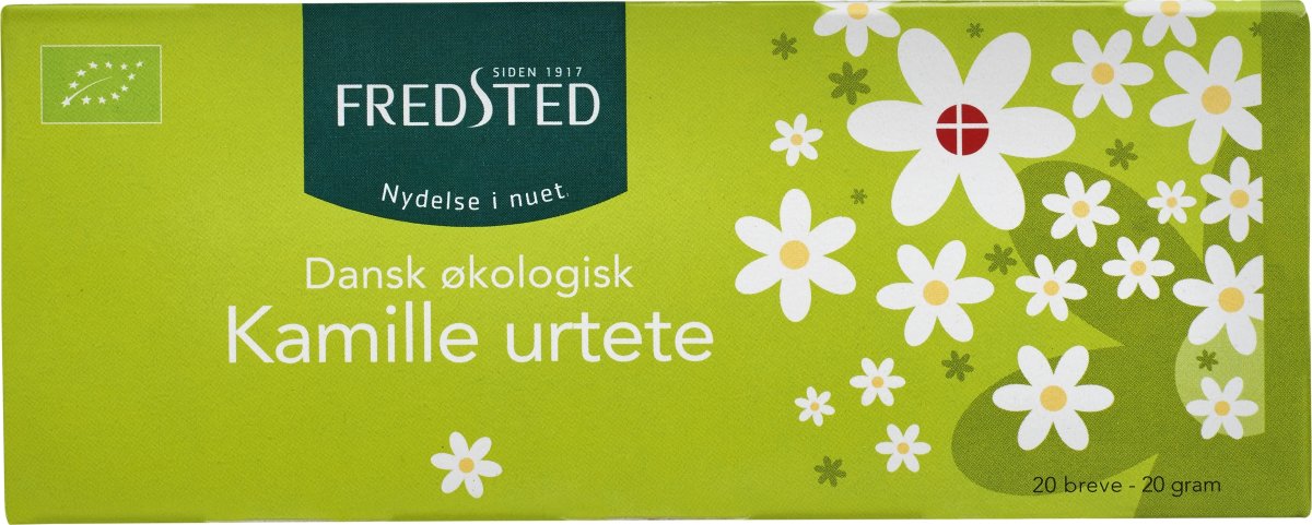 Fredsted Økologisk Kamillete, 20 breve