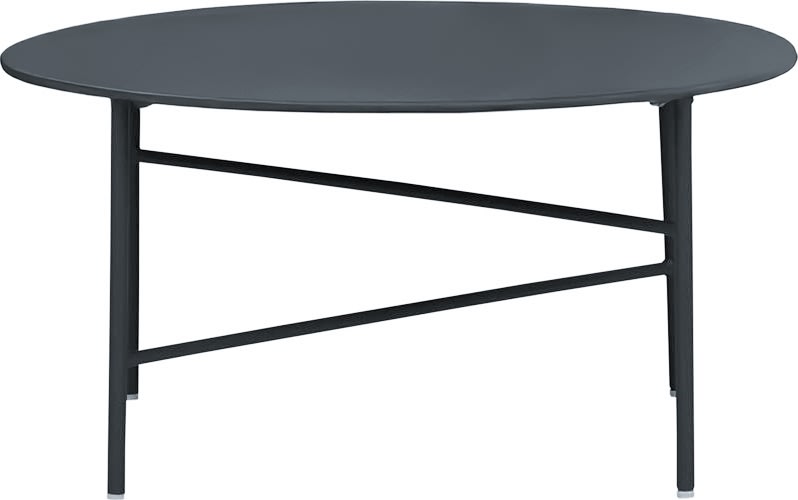 Pesetos bord, Ø70xH35cm, antracit