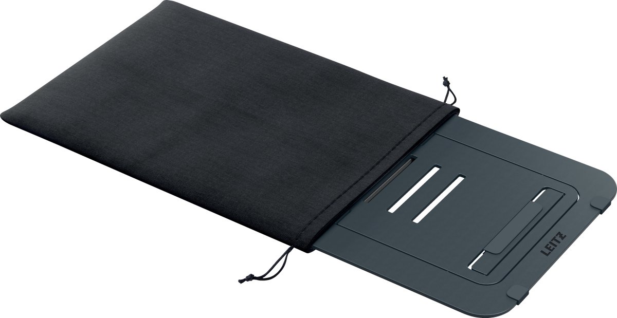 Leitz Ergo 17" laptop stander, mørkegrå