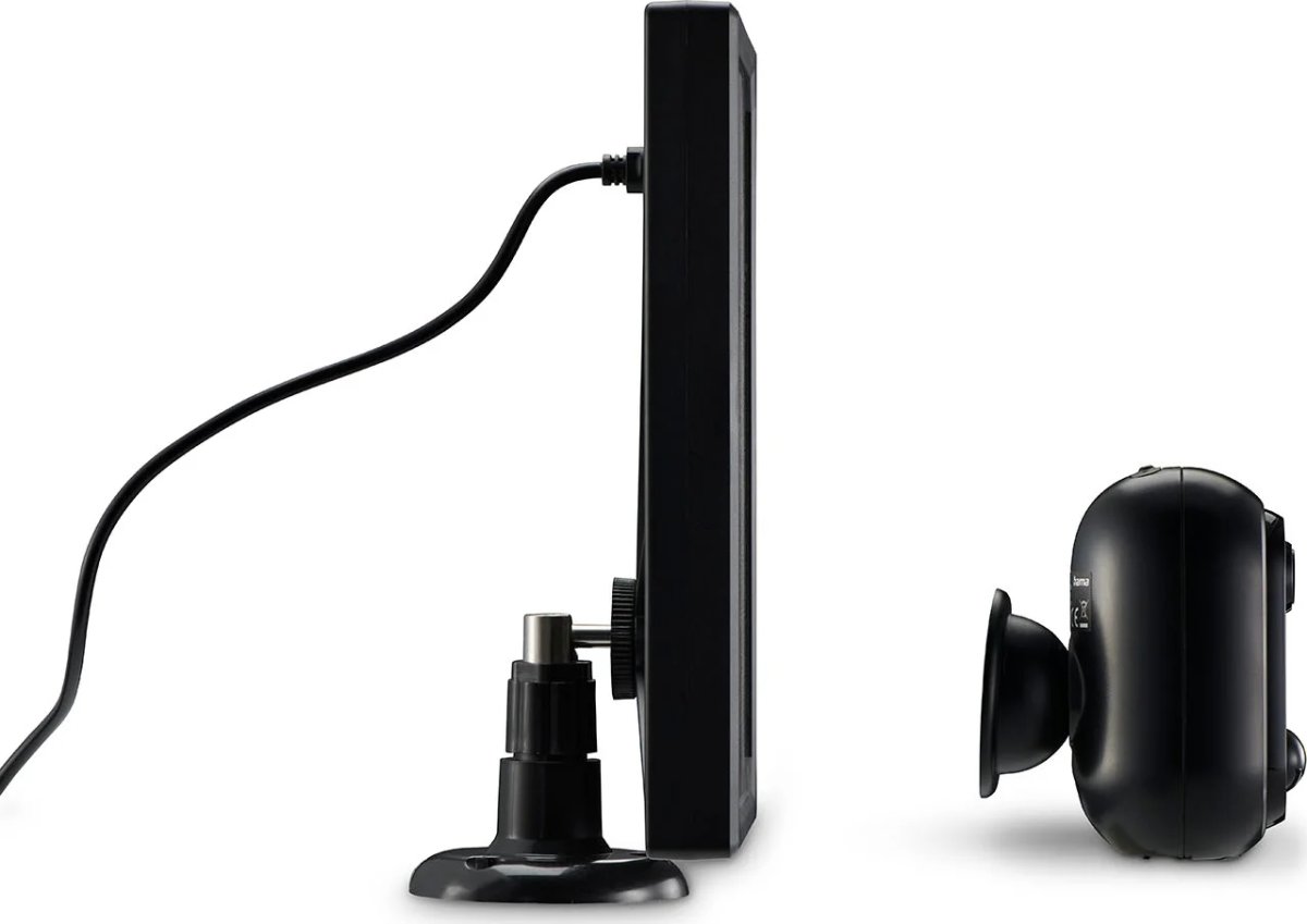 HAMA Overvågningskamera, udendørs, solcelle, sort