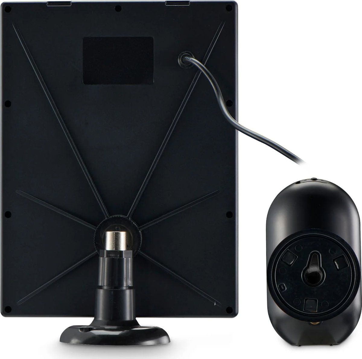 HAMA Overvågningskamera, udendørs, solcelle, sort