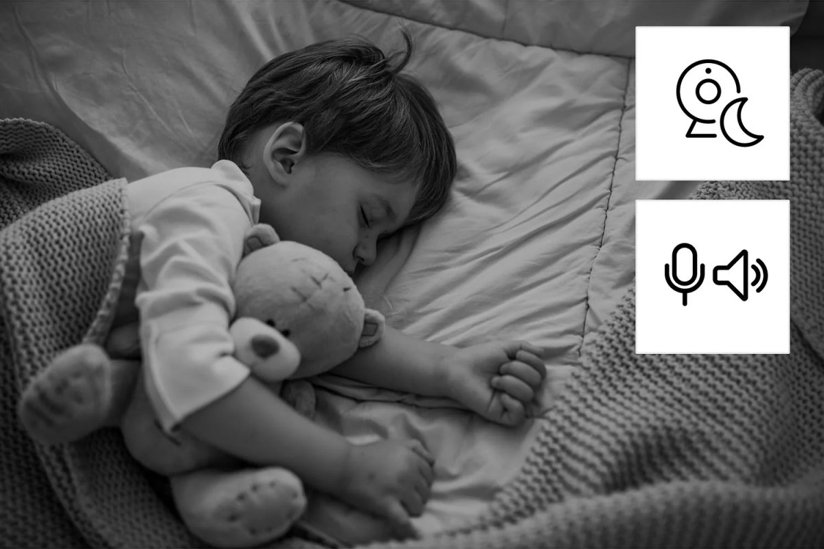 HAMA Overvågningskamera, indendørs, sort