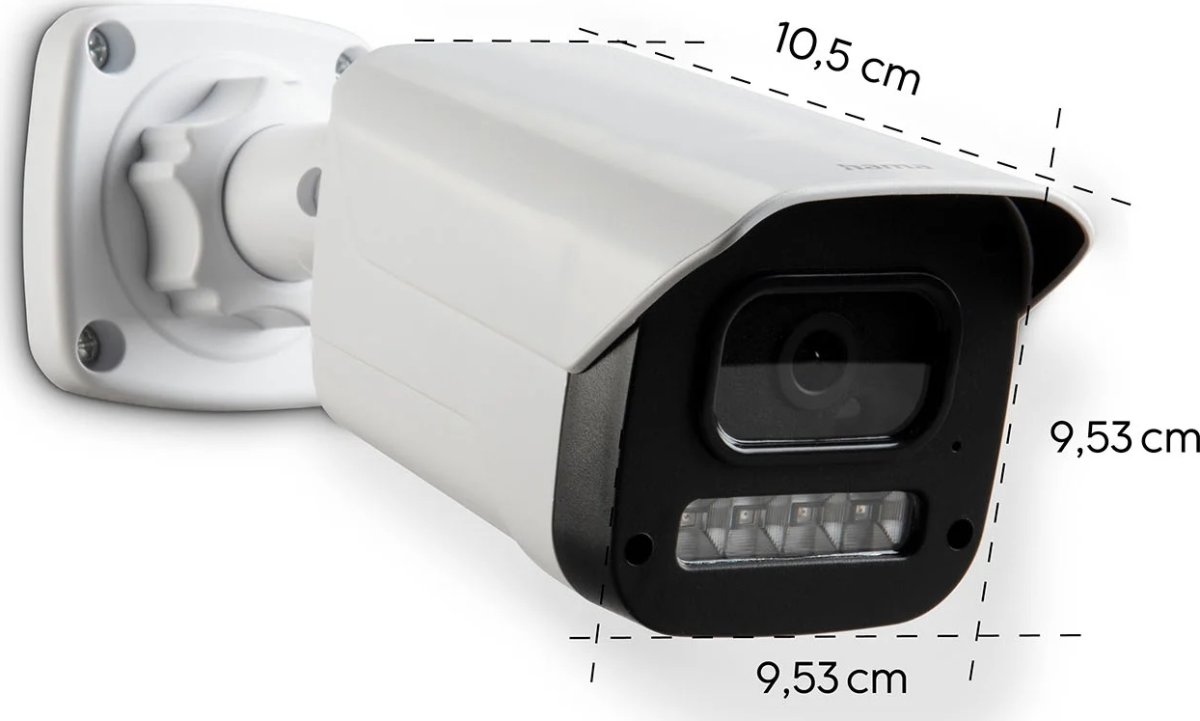HAMA Overvågningskamera, Udendørs, hvid