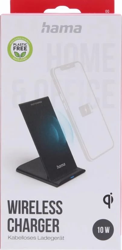 HAMA Ladestation, trådløs - 10W, sort