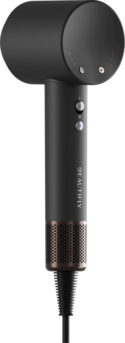 BEAUTIFLY Hårtørrer, Graphit - DryFinity