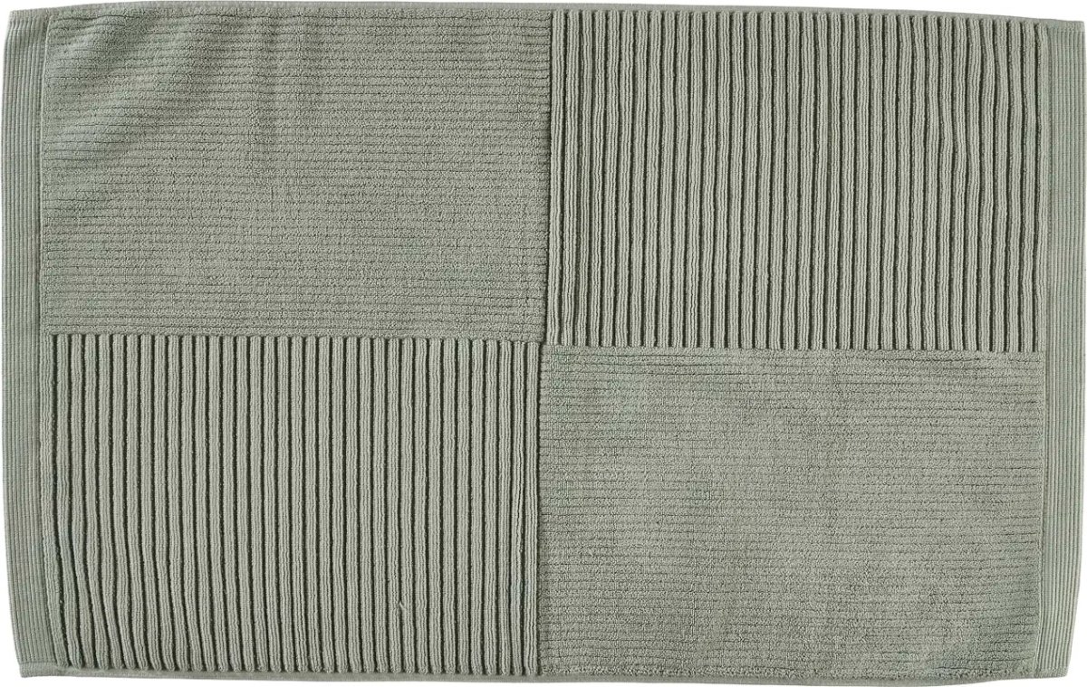 Zone Classic Bademåtte, 80 x 50 cm, grøn