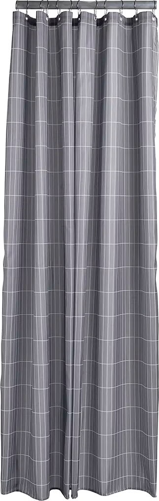 Zone Tiles Badeforhæng, 200x180cm, grå