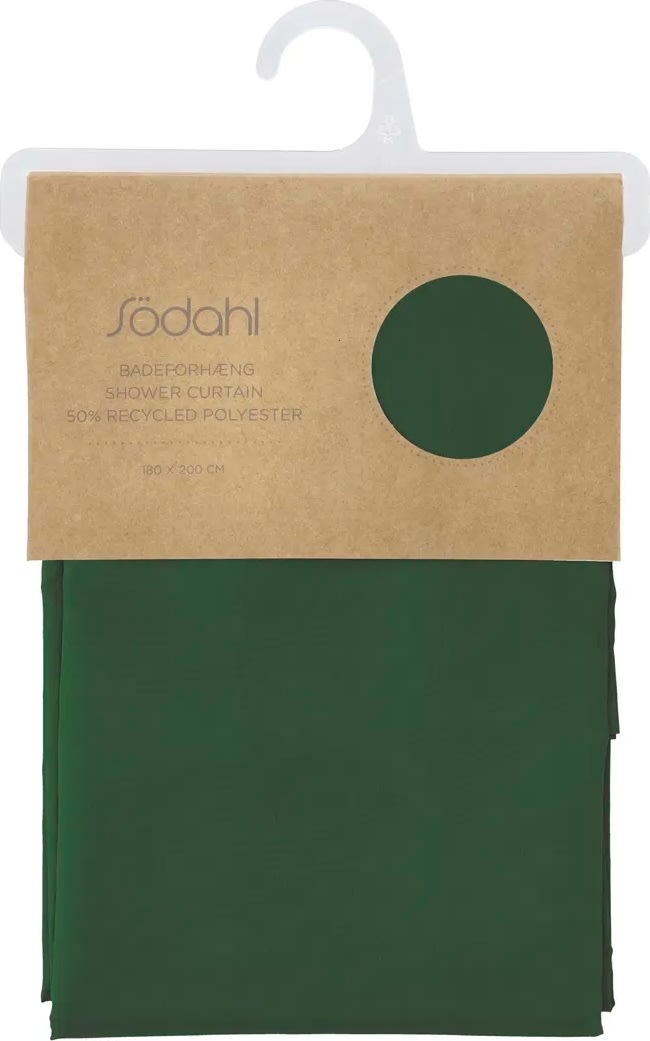 Sødahl Comfort Badeforhæng, 180x200cm, grøn