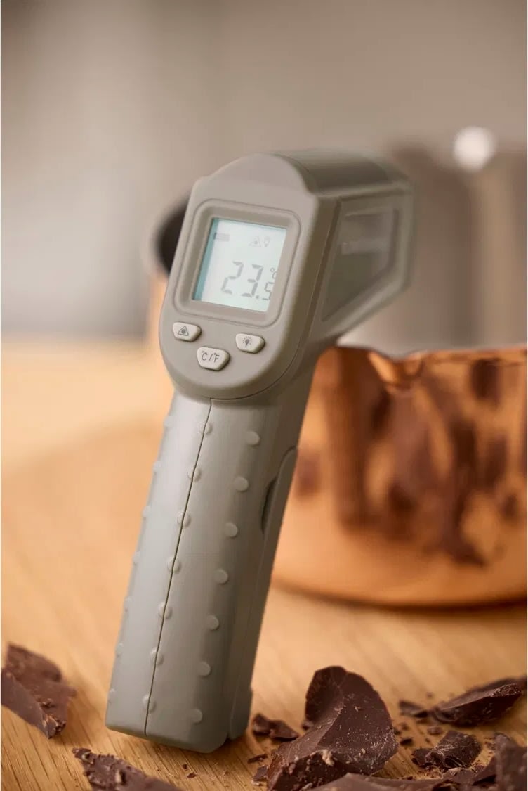 Blomsterberg Infrarødt termometer, latte