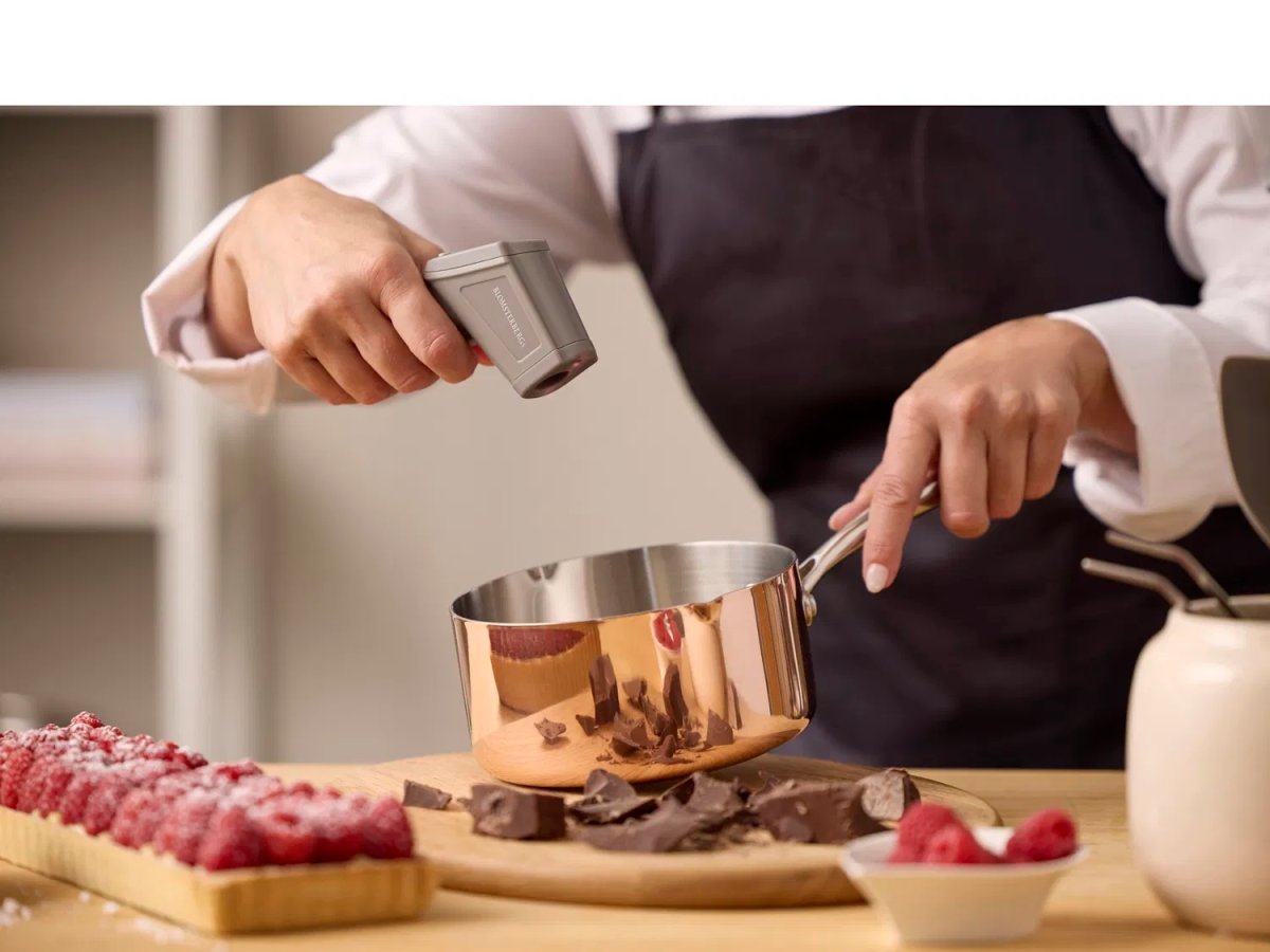 Blomsterberg Infrarødt termometer, latte