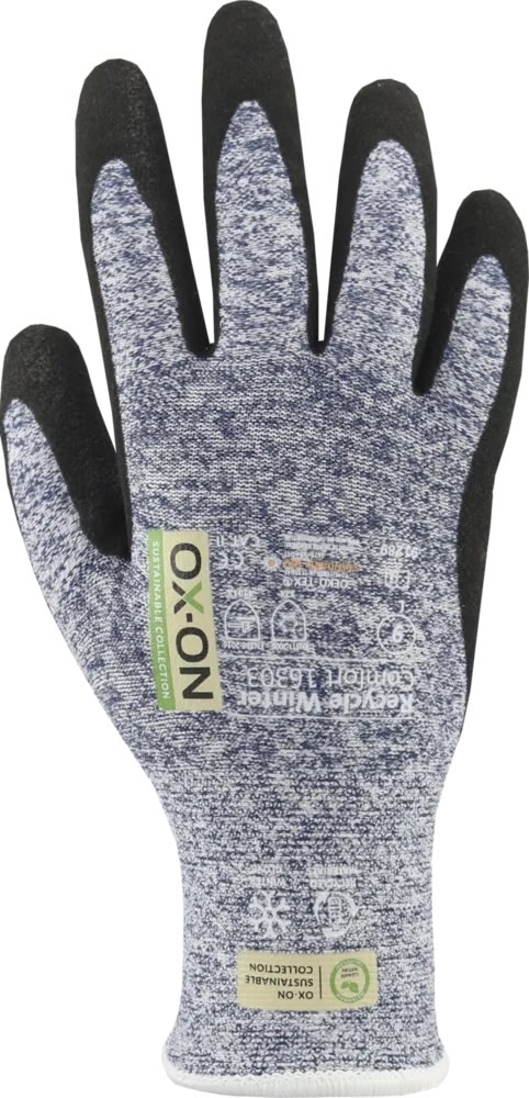 OX-ON Arb.handske Recycle Winter Comf 16303 Str 10